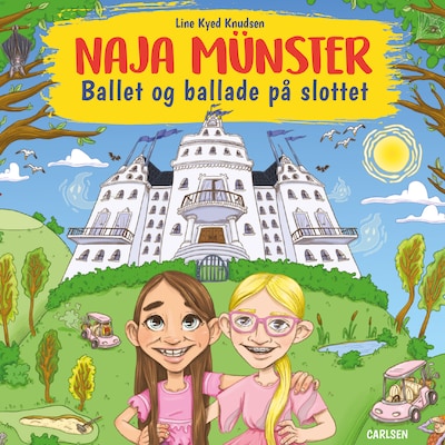 Naja Münster (5) - Ballet og ballade på slottet – omslag til lydbogen af Line Kyed Knudsen