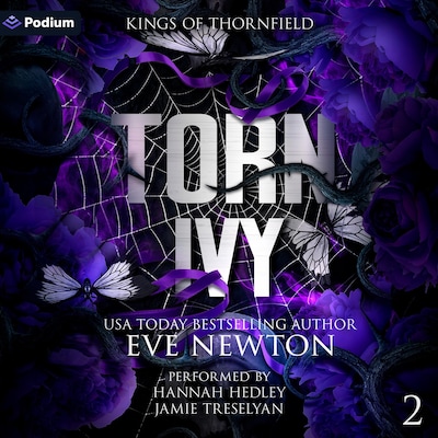Torn Ivy – omslag til lydbogen af Eve Newton