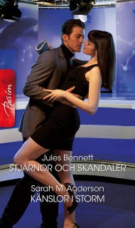 Stjärnor och skandaler / Känslor i storm – omslag till ljudboken av Jules Bennett,Sarah M. Anderson