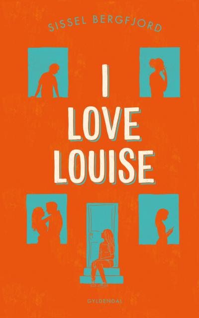 I love Louise – omslag til lydbogen af Sissel Bergfjord
