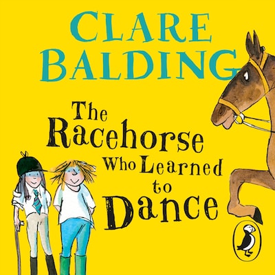 The Racehorse Who Learned to Dance – omslag til lydbogen af Clare Balding