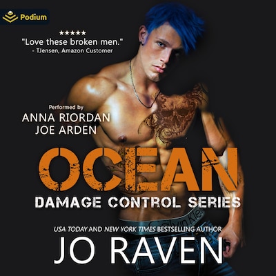 Ocean – omslag til lydbogen af Jo Raven