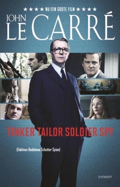 Tinker tailor, soldier spy – omslag van het luisterboek van John le Carré