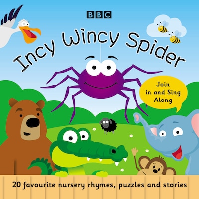 Incy Wincy Spider – omslag til lydbogen af BBC