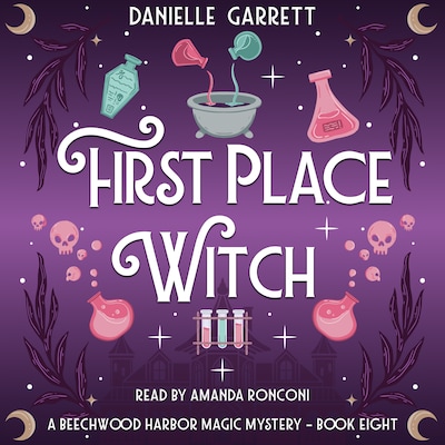 First Place Witch – omslag til lydbogen af Danielle Garrett