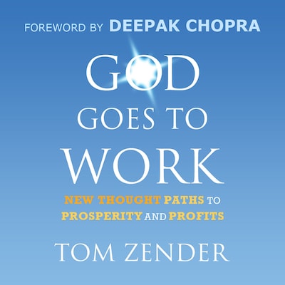 God Goes to Work – omslag til lydbogen af Tom Zender