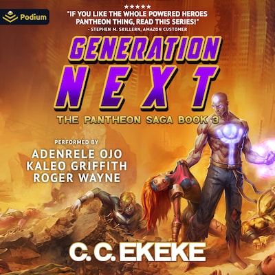 Generation Next – omslag til lydbogen af C.C. Ekeke