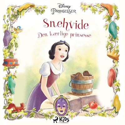 Snehvide - Den kærlige prinsesse – omslag til lydbogen af Disney