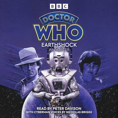 Doctor Who: Earthshock – omslag til lydbogen af Ian Marter