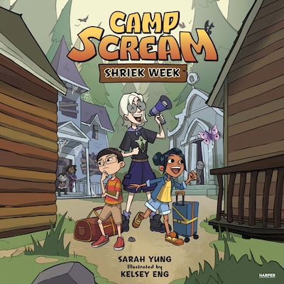 Camp Scream #1: Shriek Week – omslag til lydbogen af Sarah Yung