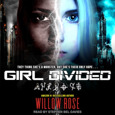 Girl Divided – omslag til lydbogen af Willow Rose