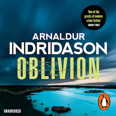 Oblivion – omslag til lydbogen af Arnaldur Indriðason