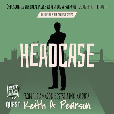 Headcase – omslag til lydbogen af Keith A. Pearson