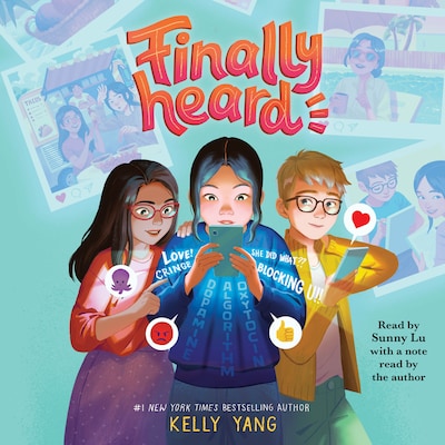 Finally Heard – omslag til lydbogen af Kelly Yang