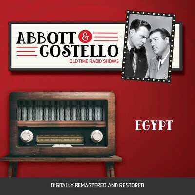 Abbott and Costello: Egypt – omslag til lydbogen af Bud Abbott, Lou Costello