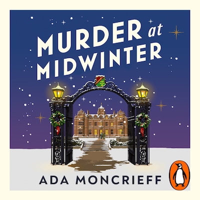 Murder At Midwinter – omslag til lydbogen af Ada Moncrieff