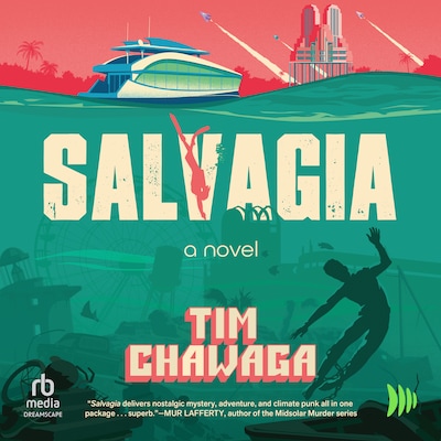 Salvagia – omslag til lydbogen af Tim Chawaga