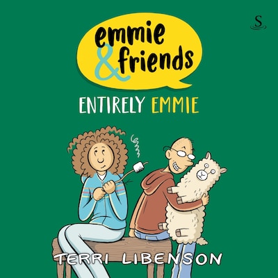 Emmie & Friends: Entirely Emmie – omslag til lydbogen af Terri Libenson