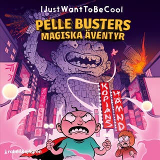 Kopians hämnd – omslag till ljudboken av Joel Adolphson, IJustWantToBeCool, Victor Beer, Emil Ejdemo Beer