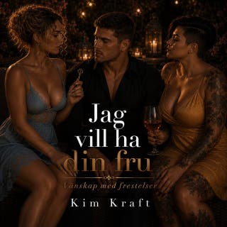 Jag vill ha din fru: Vänskap med frestelser – omslag till ljudboken av Kim Kraft