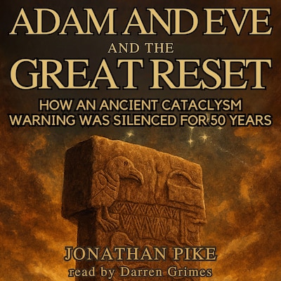 Adam and Eve and The Great Reset – omslag til lydbogen af Jonathan Pike