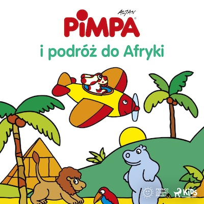 Pimpa i podróż do Afryki – okładka audiobooka, autor Altan