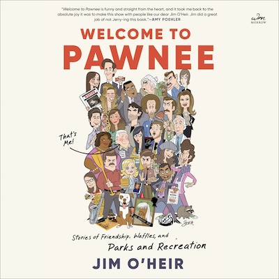 Welcome to Pawnee – omslag til lydbogen af Jim O'Heir