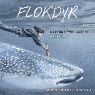 Flokdyr – omslag til lydbogen af Martha Flyvholm Tode