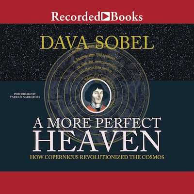 A More Perfect Heaven – omslag til lydbogen af Dava Sobel
