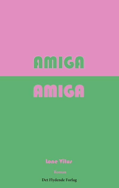 Amiga amiga – omslag til lydbogen af Lone Vitus