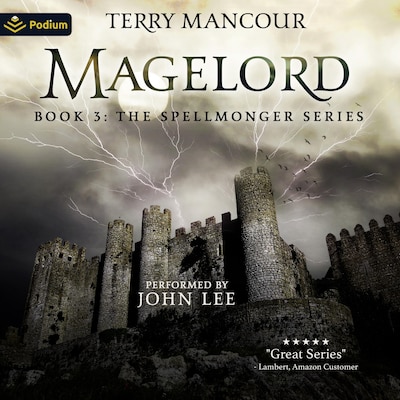 Magelord – omslag til lydbogen af Terry Mancour