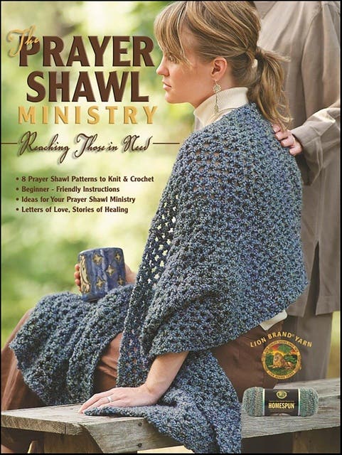 Prayer Shawl Ministry Crochet Knit – omslag til lydbogen af Lion Brand