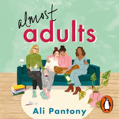 Almost Adults – omslag til lydbogen af Ali Pantony