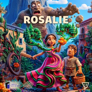 Rosalie – okładka audiobooka, autor Teatr Itakzagramy & Fundacja Szafa Kultury