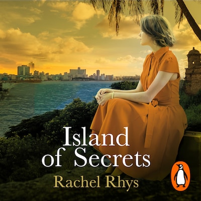 Island of Secrets – omslag til lydbogen af Rachel Rhys