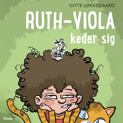 Ruth-Viola keder sig – omslag til lydbogen af Gitte Løkkegaard
