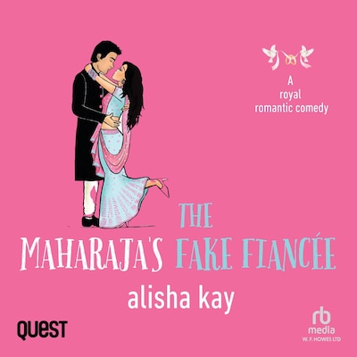 The Maharaja’s Fake Fiancée – omslag til lydbogen af Alisha Kay