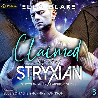 Claimed by the Stryxian – omslag til lydbogen af Ella Blake