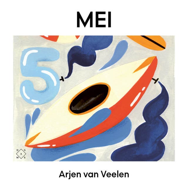 Mei – omslag van het luisterboek van Arjen van Veelen