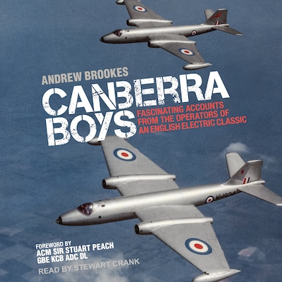 Canberra Boys – omslag til lydbogen af Andrew Brookes