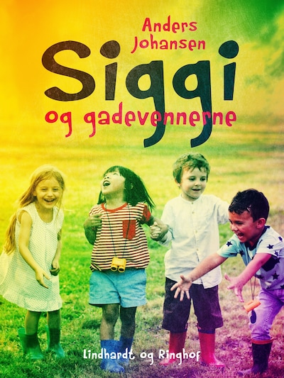 Siggi og gadevennerne – omslag til lydbogen af Anders Johansen