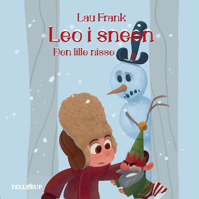 Leo i sneen #2: Den lille nisse – omslag til lydbogen af Lau Frank