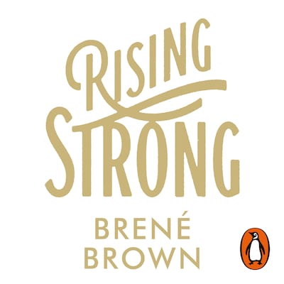 Rising Strong – omslag til lydbogen af Brené Brown