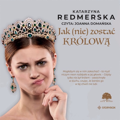 Jak nie zostać królową. Tom 1 – okładka audiobooka, autor Katarzyna Redmerska