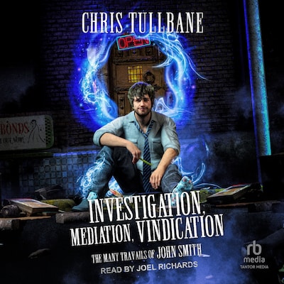 Investigation, Mediation, Vindication – omslag til lydbogen af Chris Tullbane