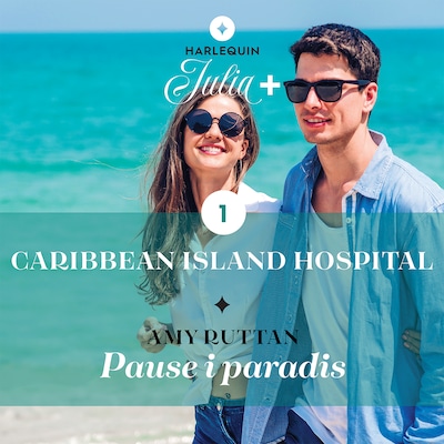 Pause i paradis – omslag til lydbogen af Amy Ruttan