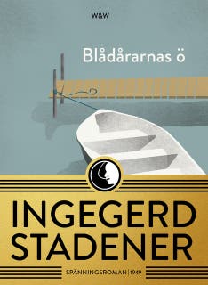 Blådårarnas ö – omslag till ljudboken av Ingegerd Stadener
