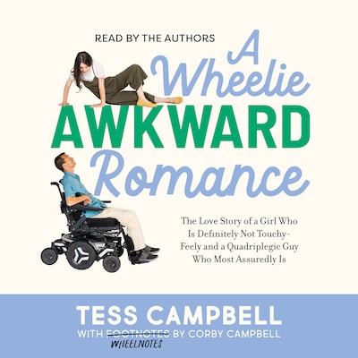 A Wheelie Awkward Romance – omslag til lydbogen af Tess Campbell, Corby Campbell