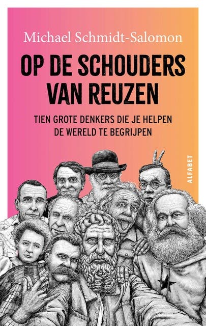 Op de schouders van reuzen: Tien grote denkers die je helpen de wereld te begrijpen – omslag van het luisterboek van Michael Schmidt-Salomon
