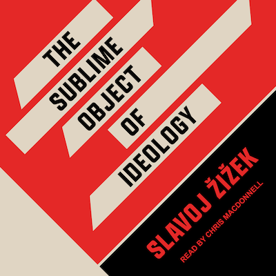 The Sublime Object of Ideology – omslag til lydbogen af Slavoj Zizek